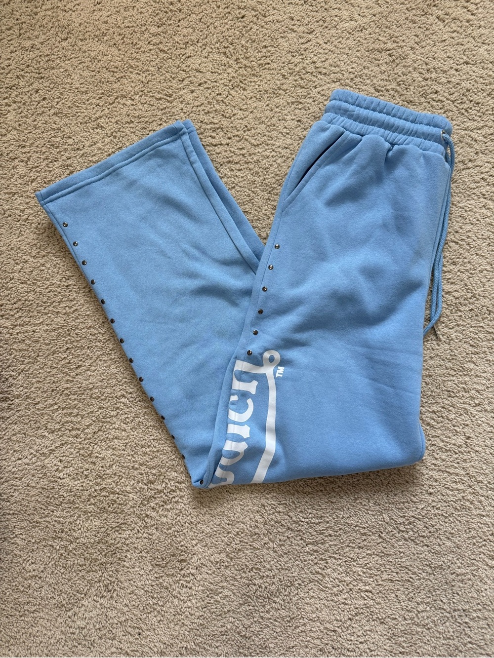 Von Dutch Washed Wide Leg Sweatpants New With Tags